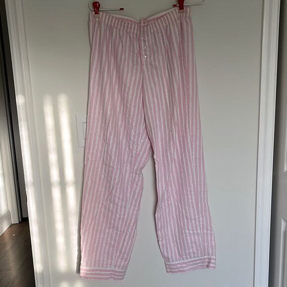 Victoria's Secret Pink Striped Pajama Pants - Picture 1 of 6